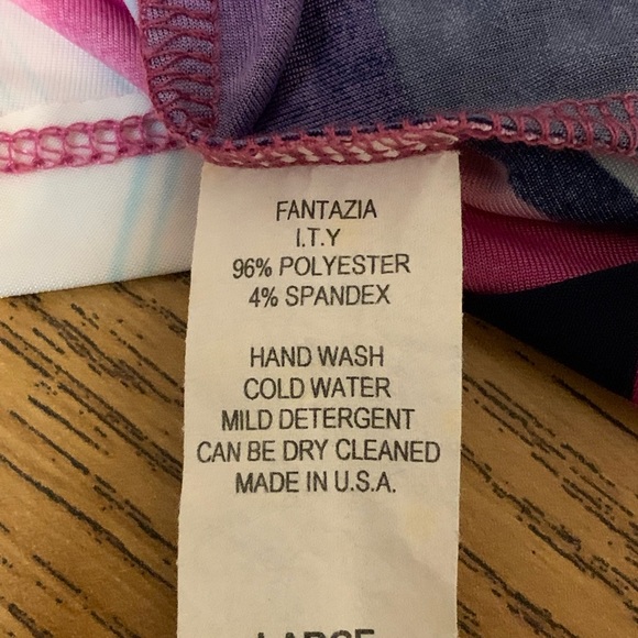 Sleeveless Multicolor Top by FANTAZIA size Large - Picture 15 of 15